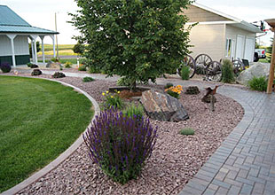 Rock, Hardwood and Boulders