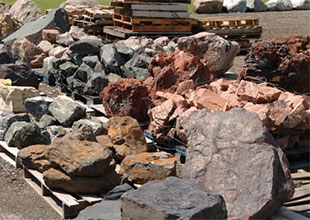 Rock, Hardwood and Boulders