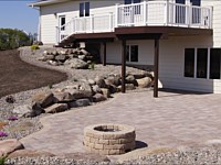 Rock, Hardwood and Boulders