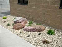 Rock, Hardwood and Boulders