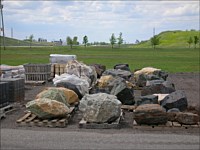 Rock, Hardwood and Boulders