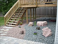 Rock, Hardwood and Boulders