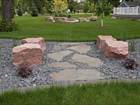 Rock, Hardwood and Boulders